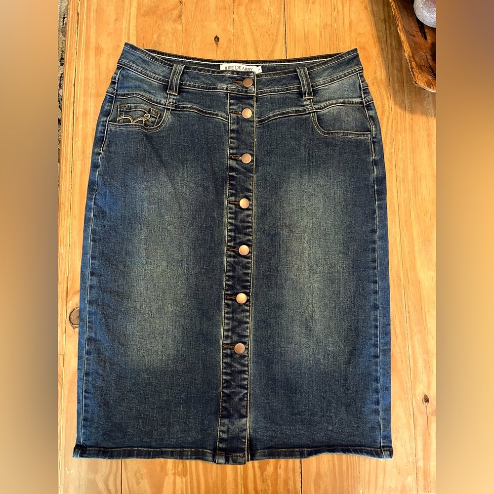 Jupe De Abby denim skirt size L